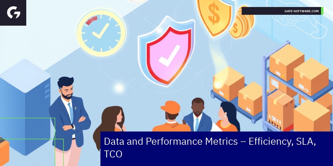 Graphs showing project metrics and performance data
