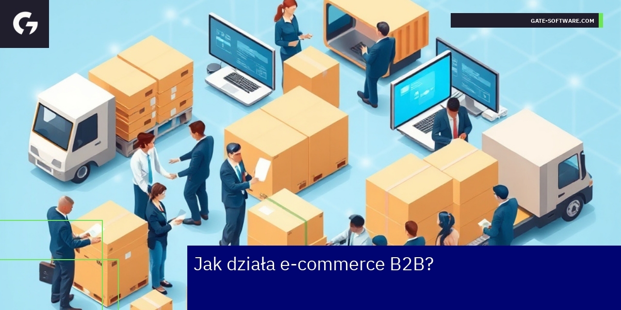 Schemat procesu zakupowego w e-commerce B2B