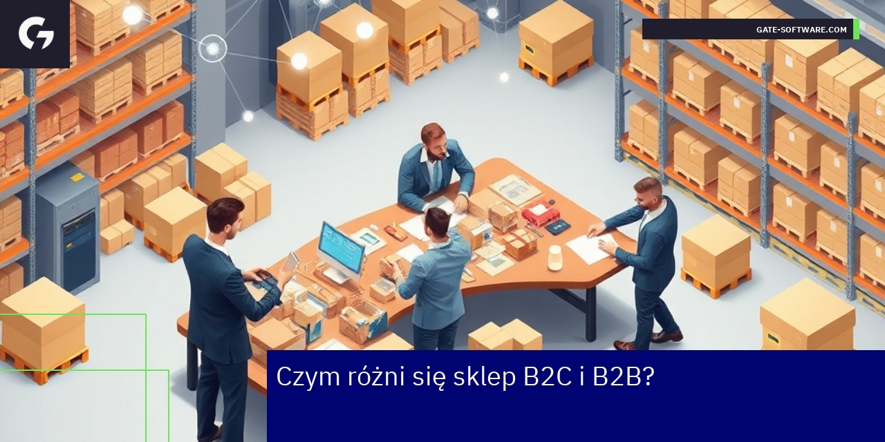 Kluczowe aspekty sklepu B2B i jego wdrożenia Schemat działania sklepu internetowego B2B