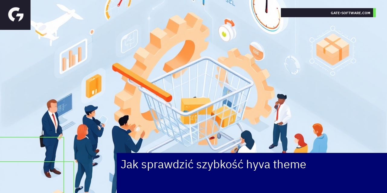 Wskaźniki wydajności hyva theme na ekranie