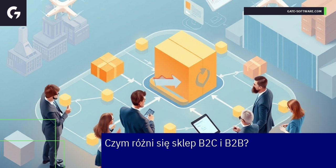 Schemat procesów i integracji w sklepie B2B