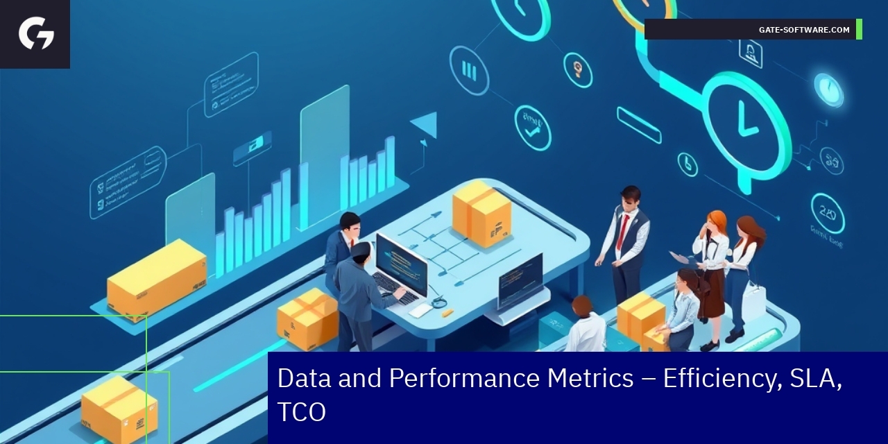 Graphs showing Magento project efficiency and cost