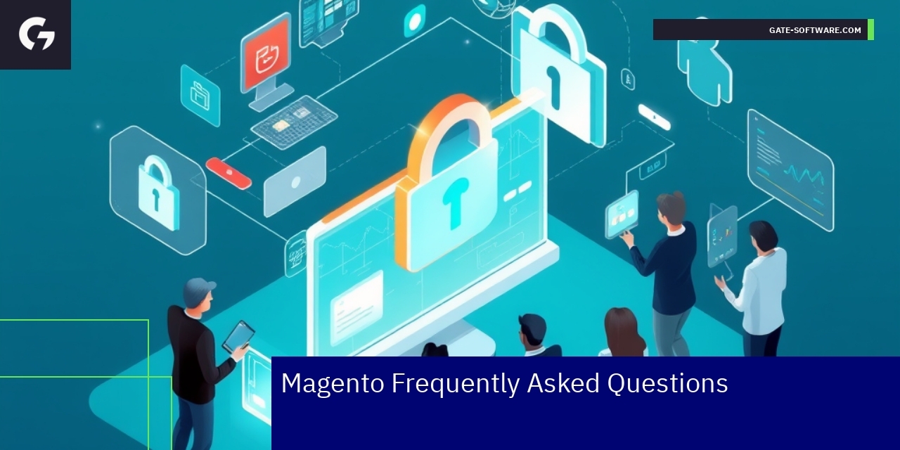 Illustration of Magento support and integration concepts