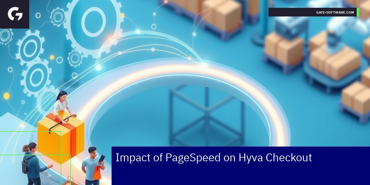 Hyva checkout interface with speed optimization indicators