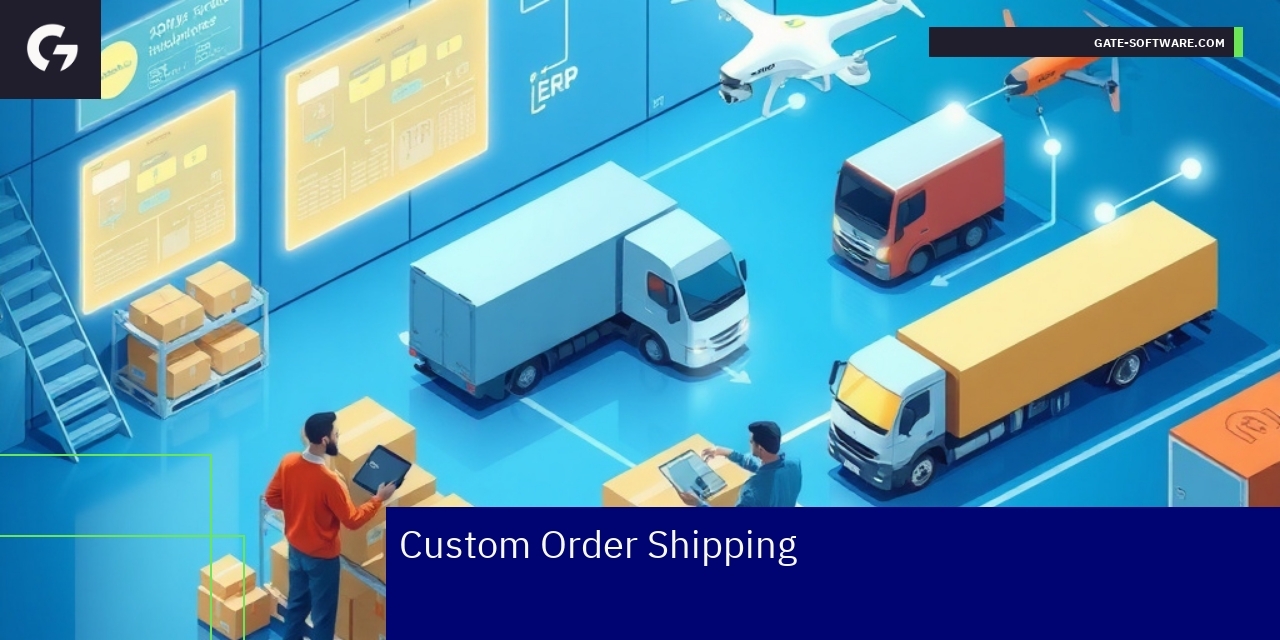 Custom Order Shipping In B2B Commerce B2B shipping workflow with ERP integration and options