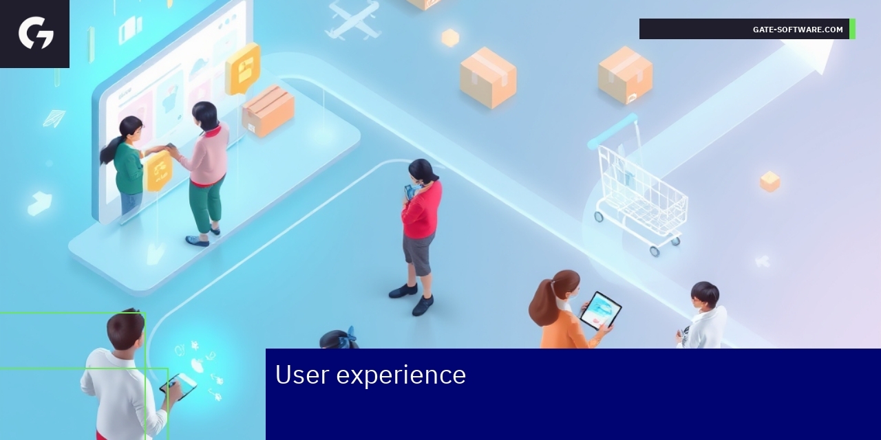 E-commerce store interface with fast loading