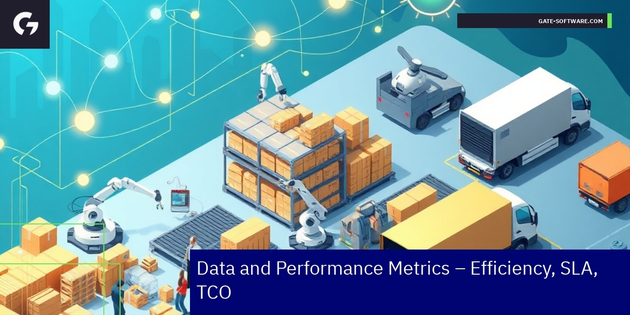Graph showing efficiency and cost metrics