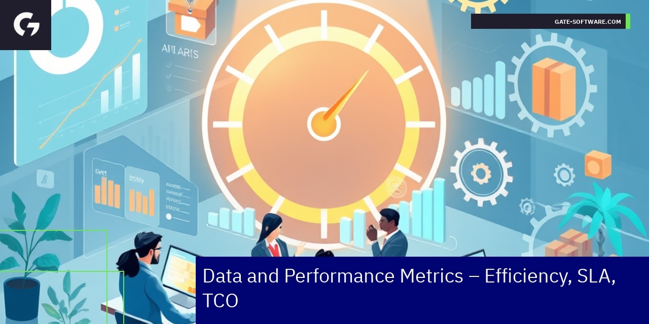 Graph showing Magento project performance metrics