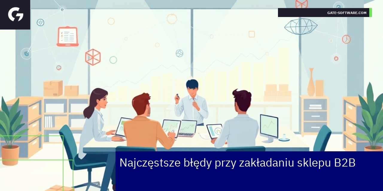 Schemat błędów i rozwiązań przy zakładaniu sklepu B2B