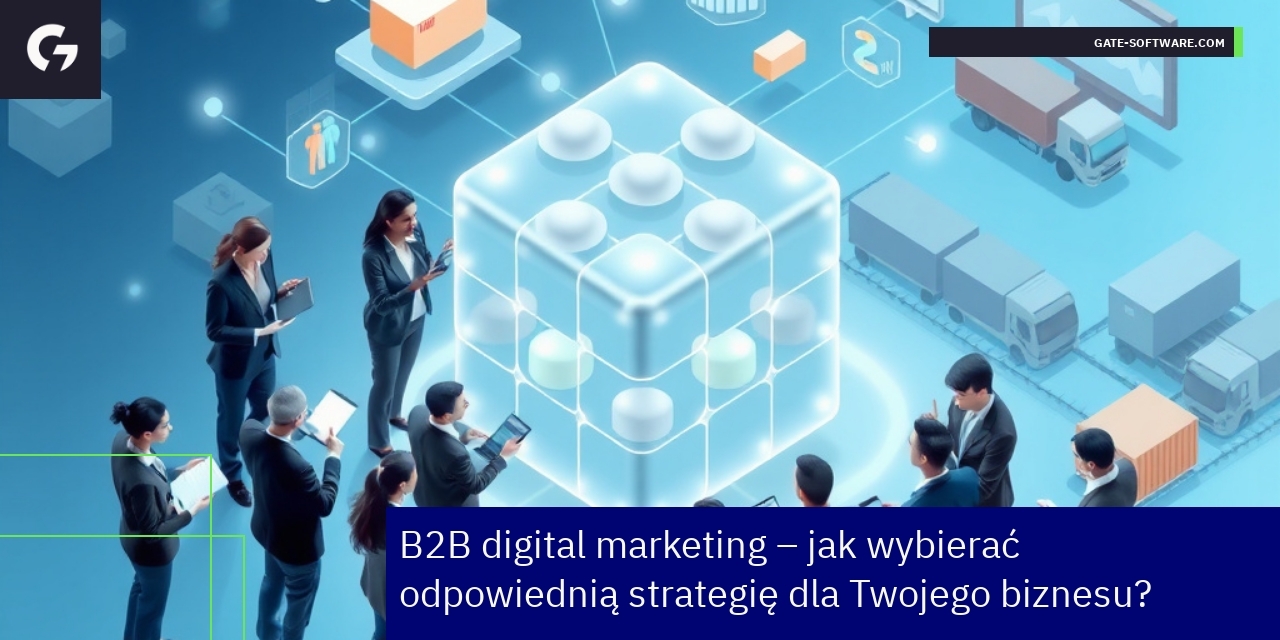 Strategie marketingowe w ecommerce B2B Schemat platformy B2B z narzędziami marketingowymi