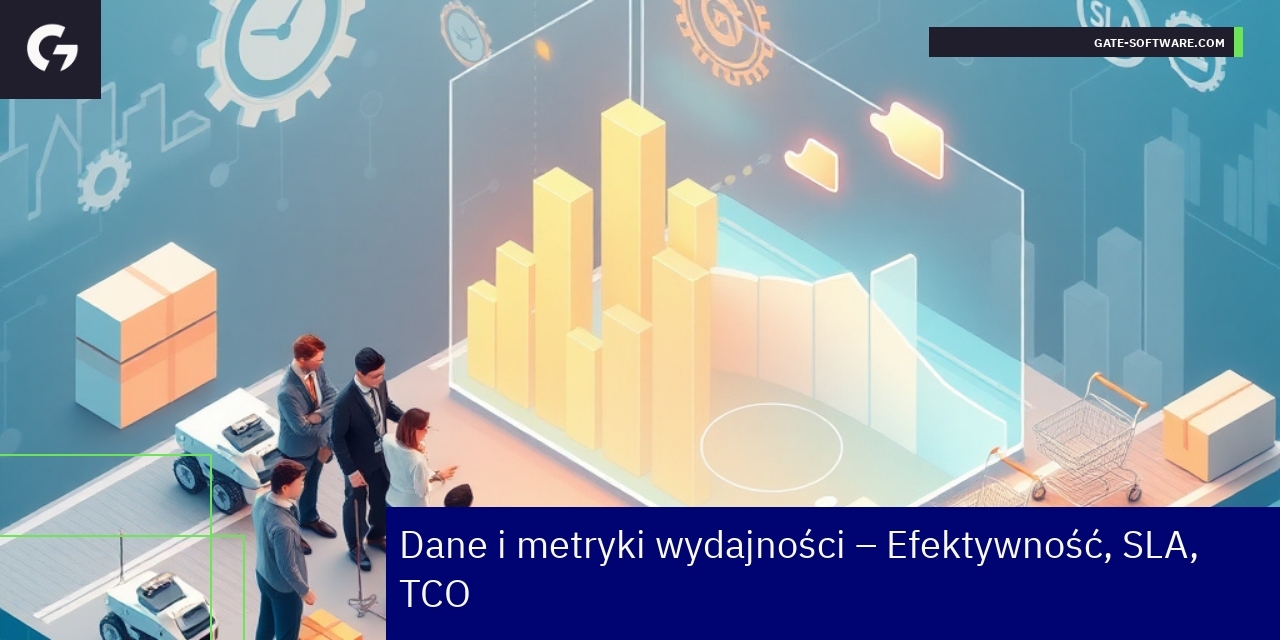 Wykresy i metryki efektywności działalności B2B