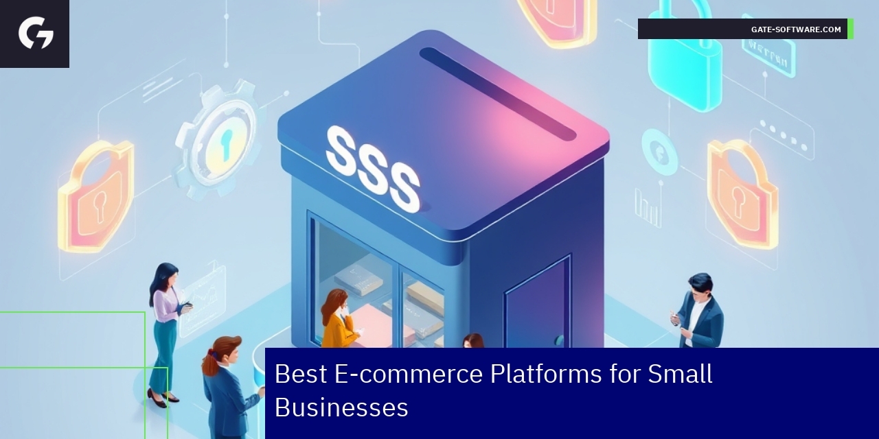 Best E-commerce Platforms for Small Businesses Illustration of small business e-commerce platform features