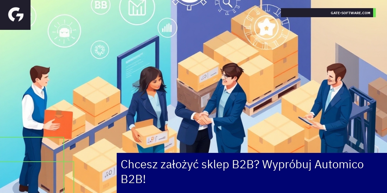 Platforma Automico B2B dla ecommerce i hurtu Schemat platformy Automico B2B dla sprzedaży online
