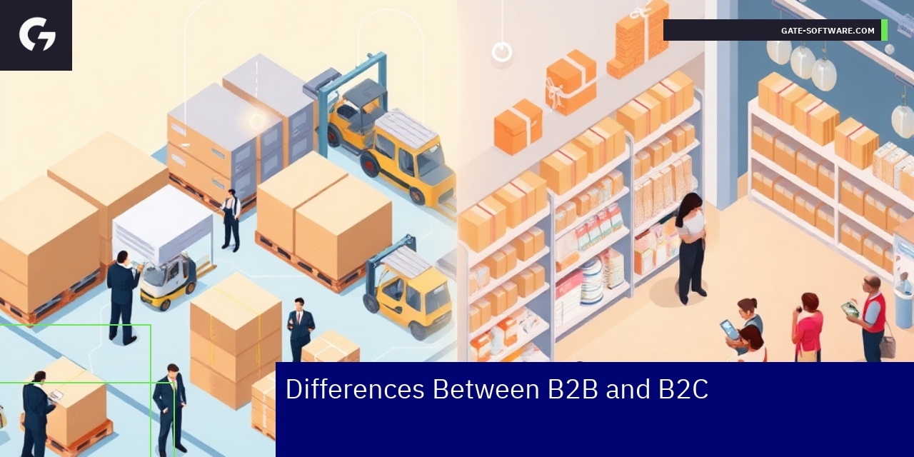 Comparison of B2B and B2C ecommerce platform features