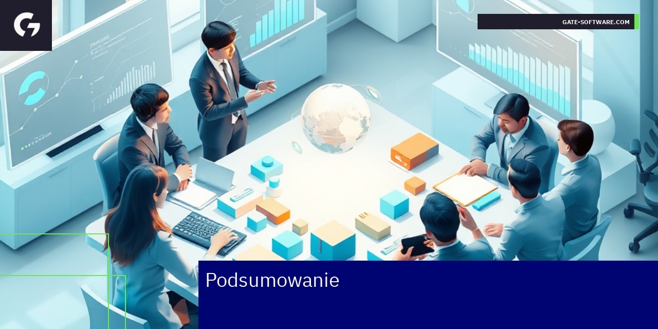 Ilustracja platformy B2B i integracji systemów ERP