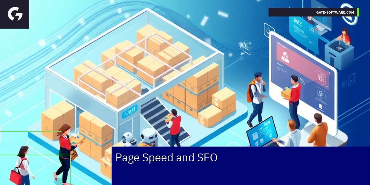 Graph showing page speed and SEO ranking relation