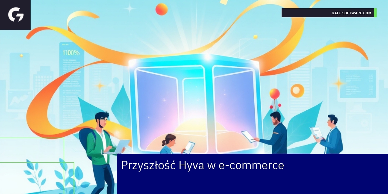 Grafika przedstawiająca hyva theme i wzrost sprzedaży