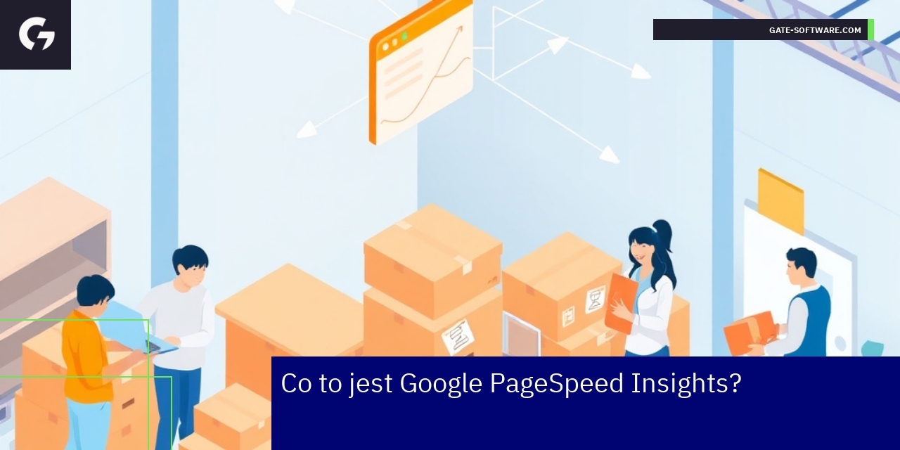 Optymalizacja sklepu Magento z Google PageSpeed Wykresy i ikony pokazujące optymalizację strony