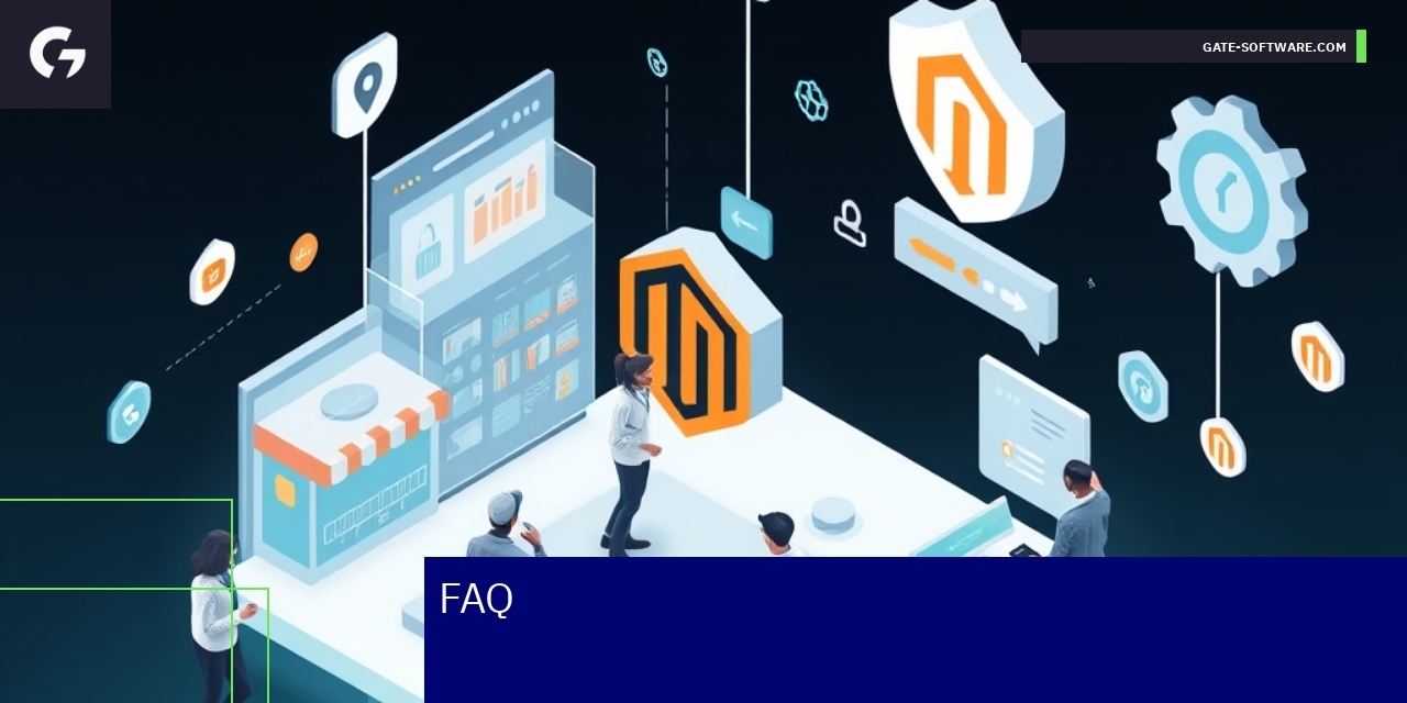 Icons representing Magento, Adobe Commerce, and UiR methodology