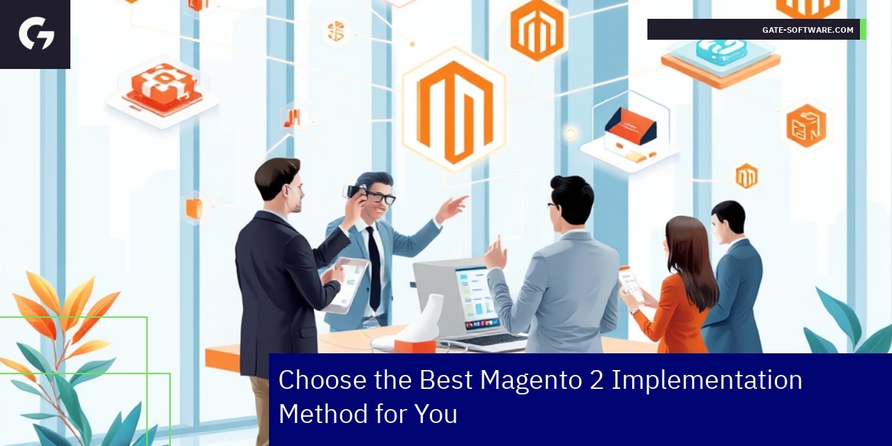 Magento 2 store setup icons and technology integration