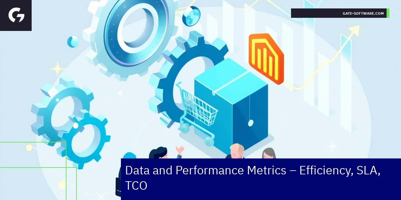 Gate-Software UiR Project Efficiency Metrics Graph showing project metrics and performance indicators