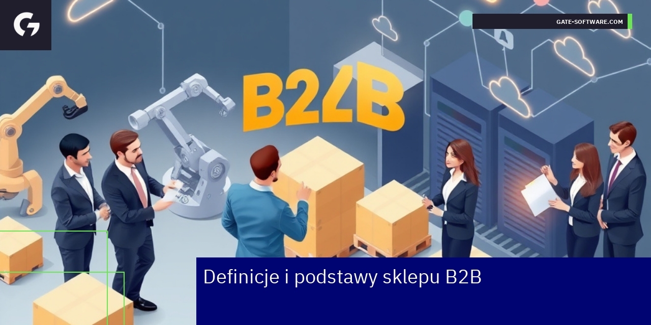 Schemat funkcjonowania systemu sklepu B2B