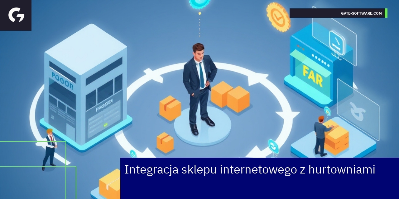 Schemat integracji sklepu internetowego i hurtowni
