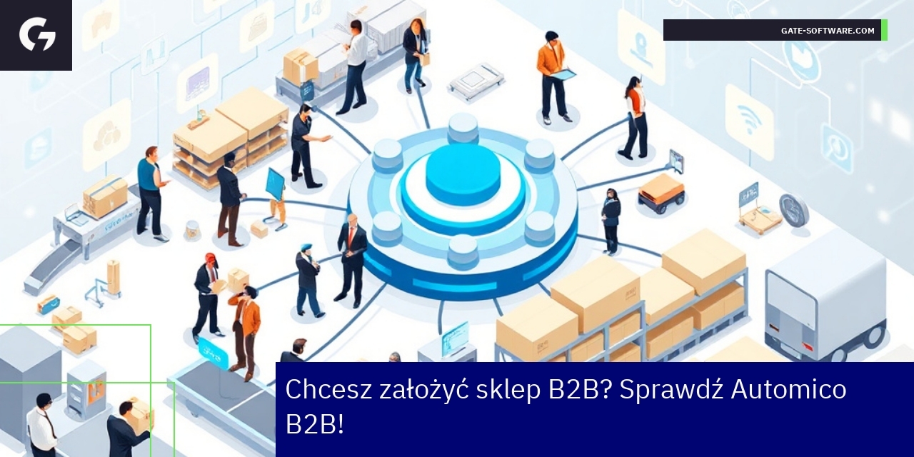 Schemat funkcji platformy Automico B2B