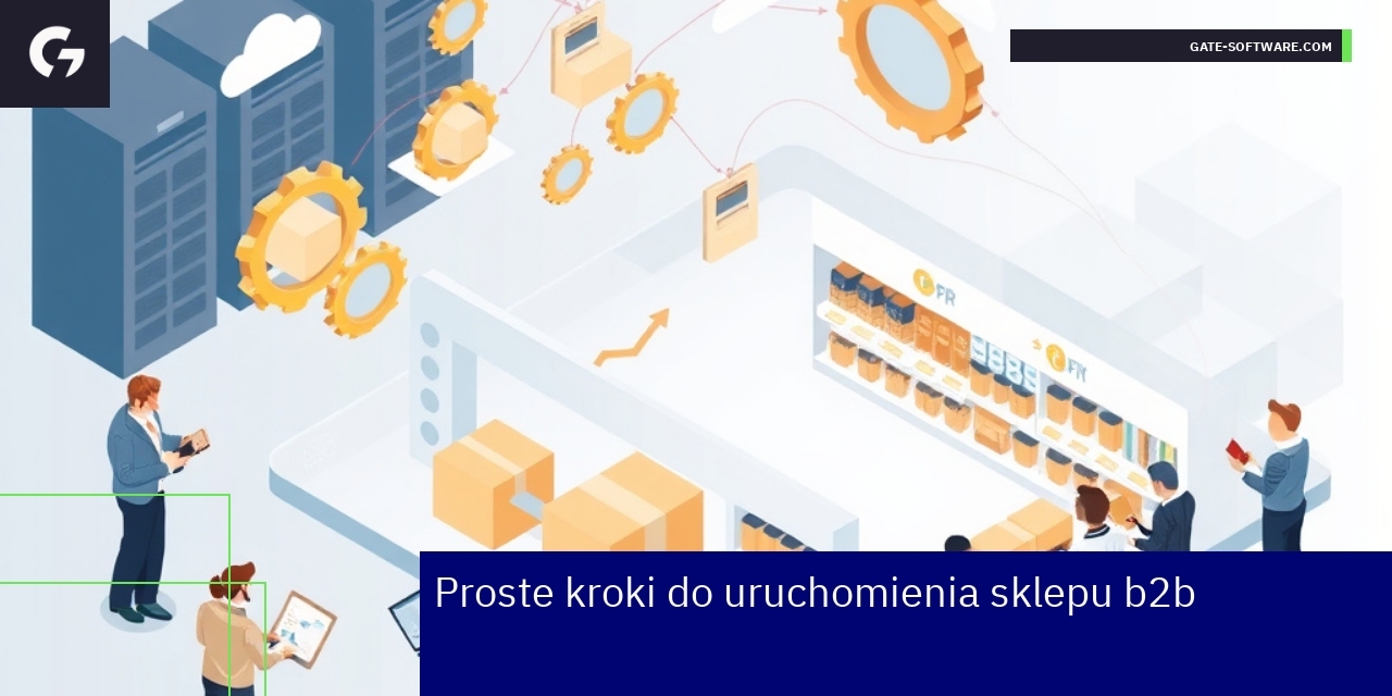 Schemat uruchomienia sklepu B2B krok po kroku
