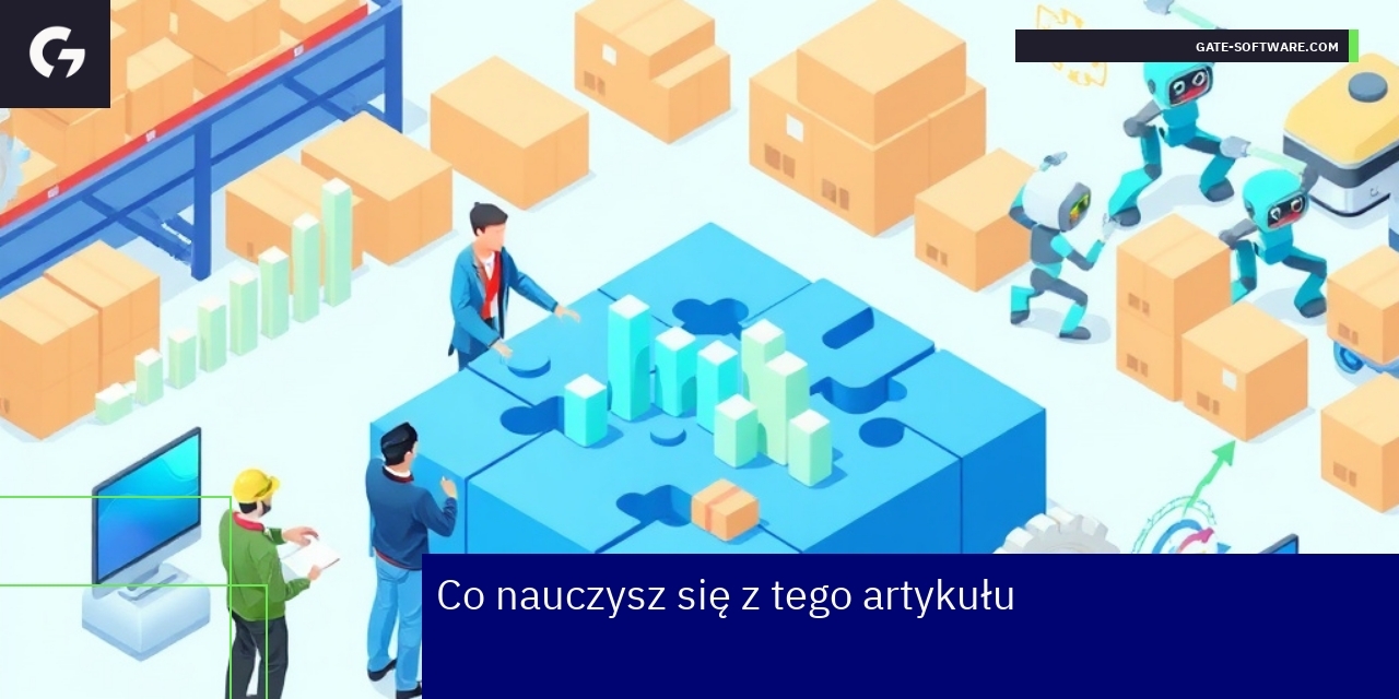 Efektywne zarządzanie platformami e-commerce B2B Grafika ilustrująca współpracę i optymalizację w e-commerce