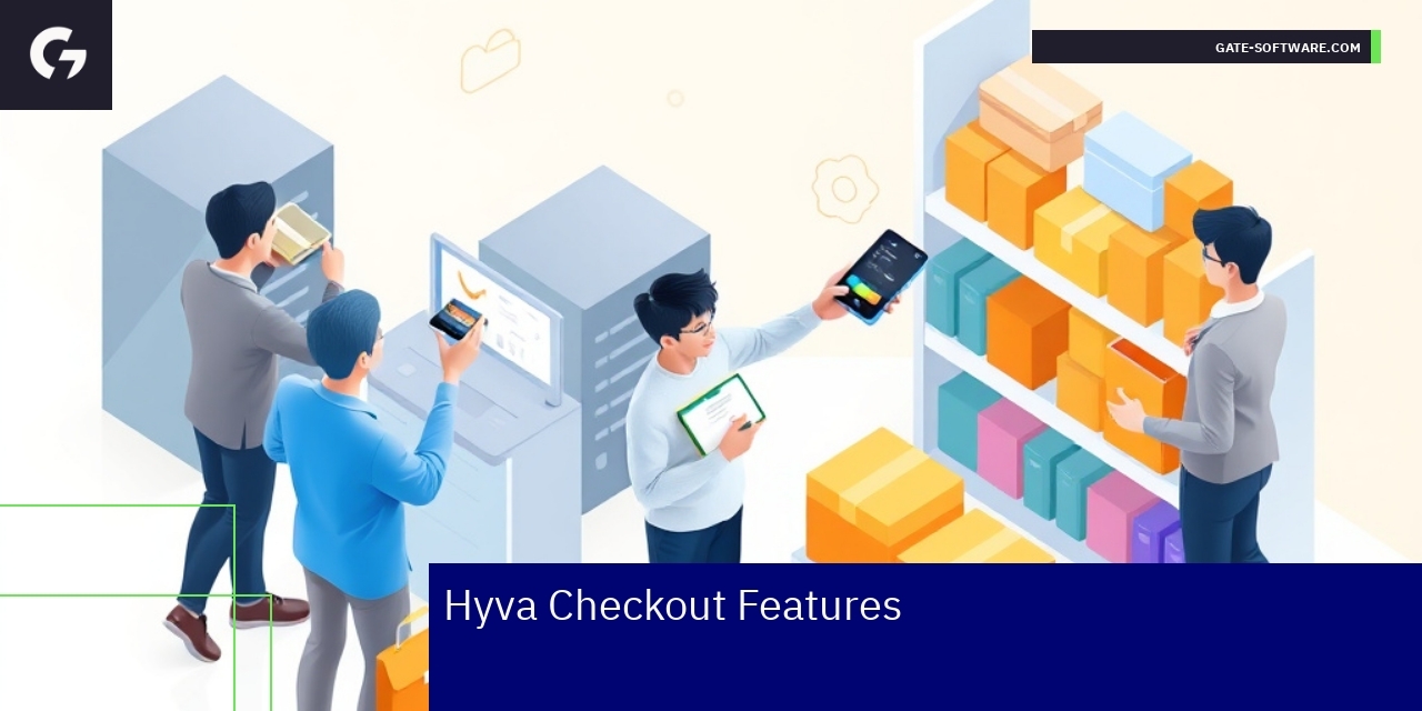 Dashboard showing Hyva checkout integration and features