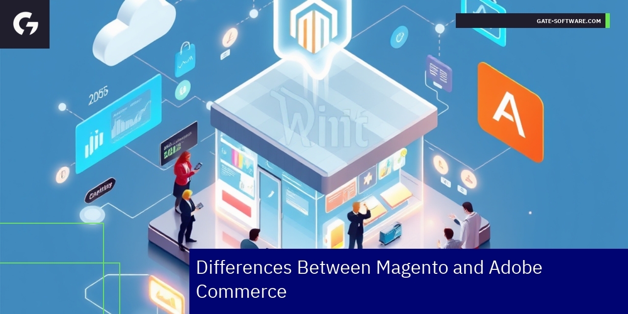 Comparison chart of Magento and Adobe Commerce features