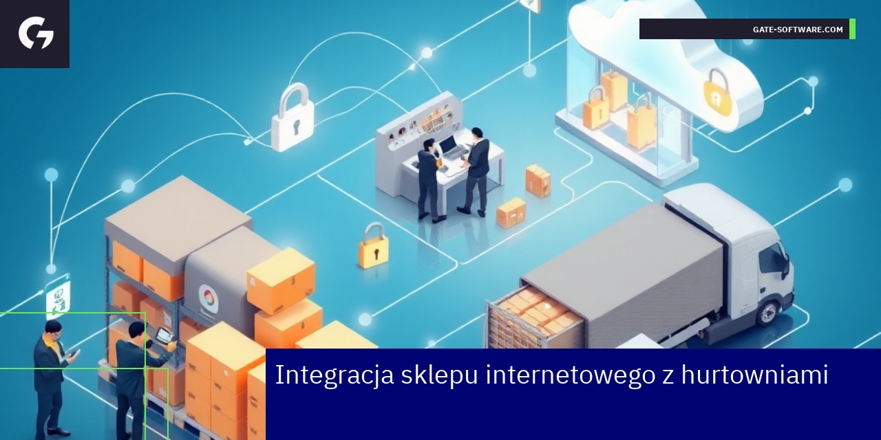 Schemat integracji sklepu internetowego z hurtowniami