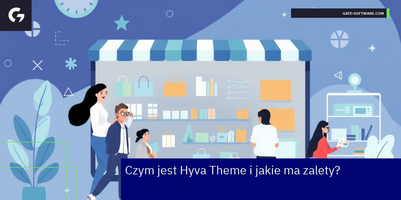 Zalety Hyva Theme w e-commerce Ilustracja działania Hyva Theme