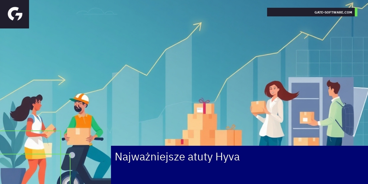 Najważniejsze atuty i wady Hyva theme Magento Schemat przedstawiający zalety i wady Hyva theme