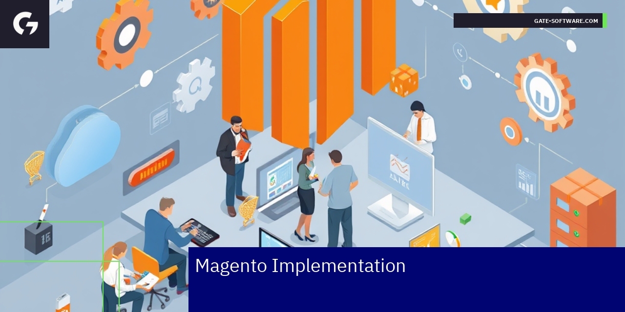 Workflow with Magento store implementation steps