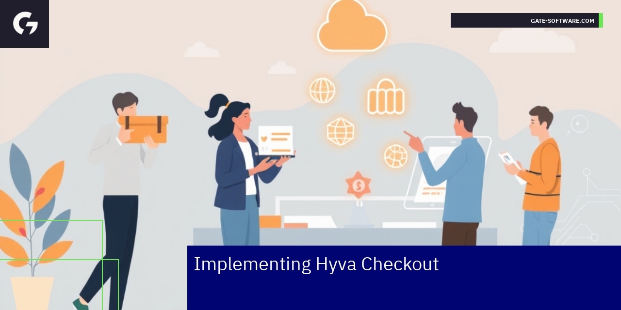 Hyva checkout process with secure payment integration