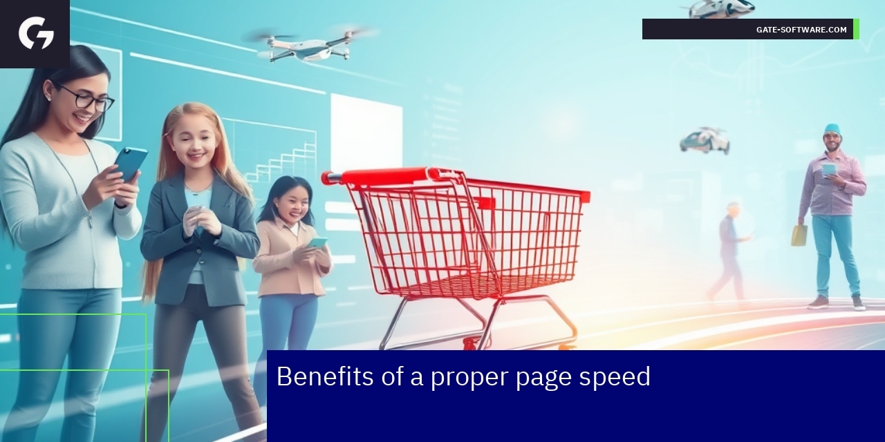 Benefits of Proper Page Speed in Hyvä Magento 2 Speedometer showing fast website loading performance