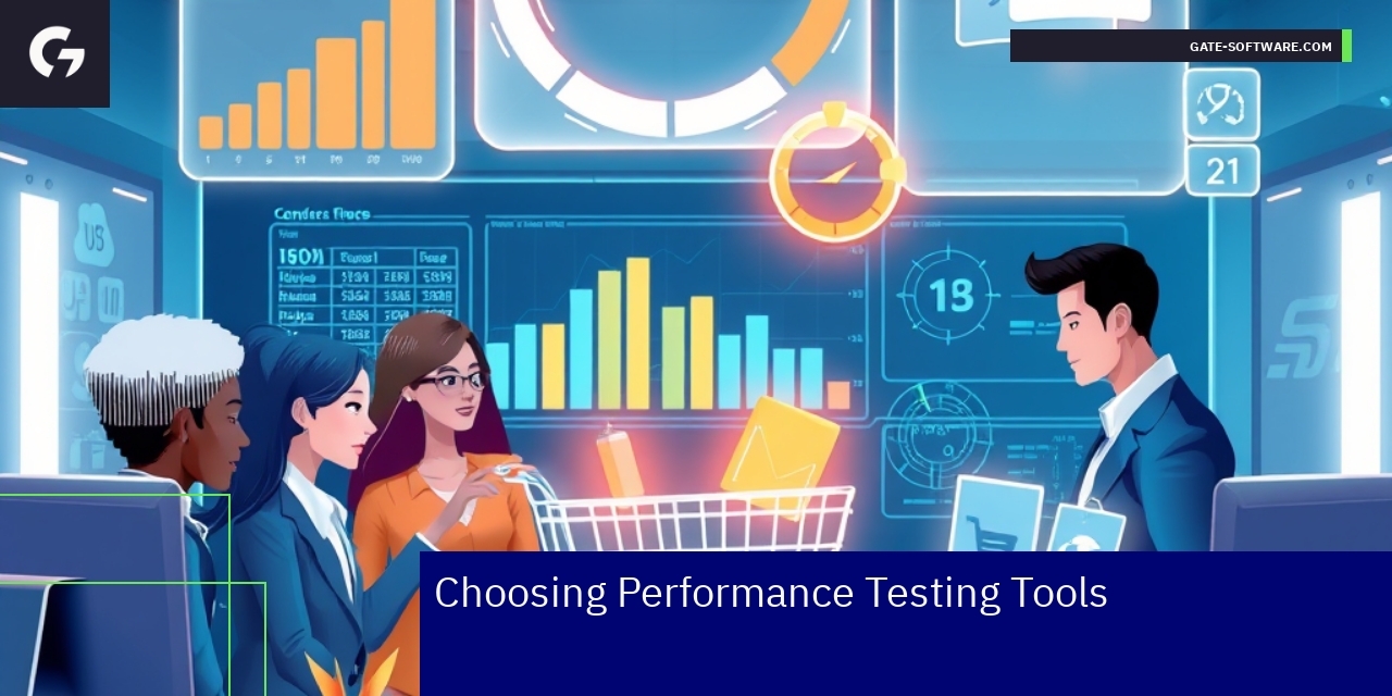 Graphical overview of website performance testing tools