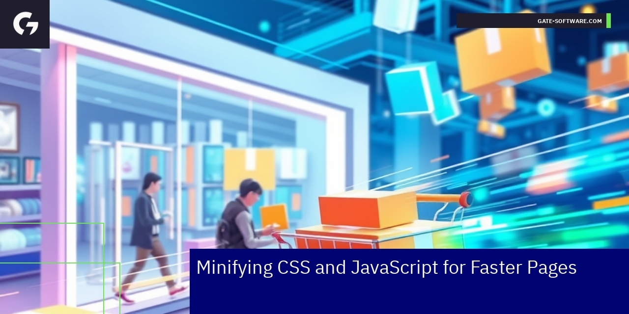 Code minification speeding up website load time