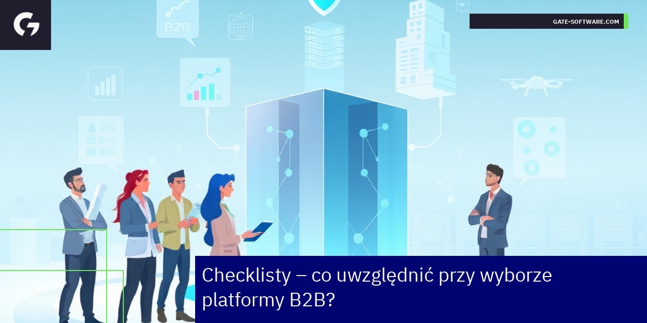 Checklisty wyboru platformy B2B Schemat czynników wyboru platformy B2B