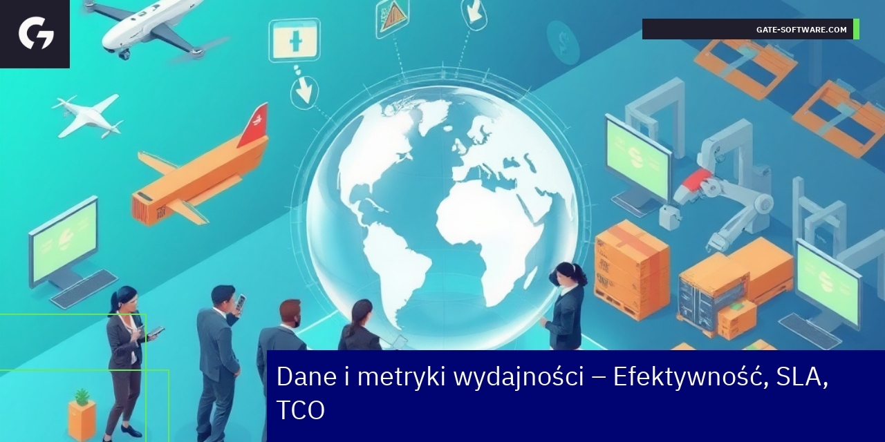 Efektywność i metryki projektów B2B Gate-Software Wykresy i dane dotyczące wydajności B2B