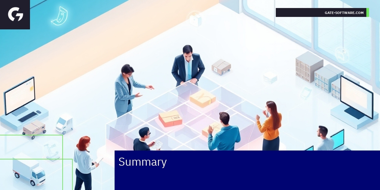 Gate-Software B2B Ecommerce Solutions Overview Business professionals discussing ecommerce solutions