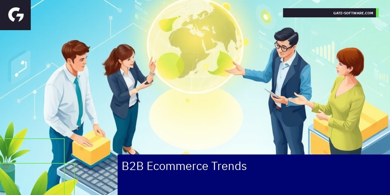 Icons representing automation, sustainability, and AI technologies