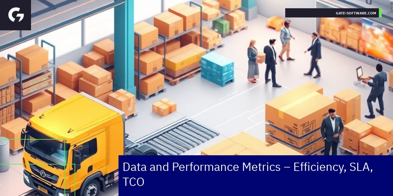 Graph showing key B2B performance statistics