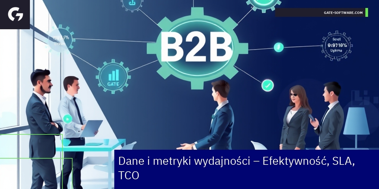 Metryki efektywności platformy B2B Gate-Software Wykresy i dane dotyczące efektywności platformy B2B