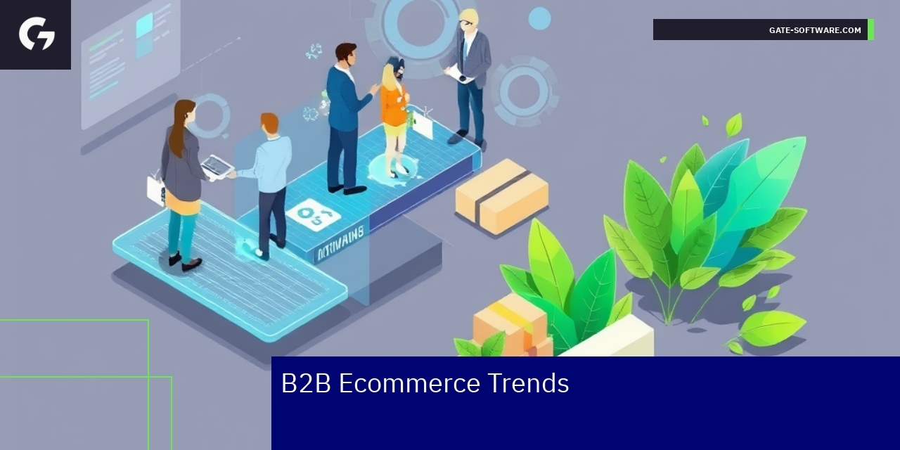 Icons representing automation, personalization, and sustainability