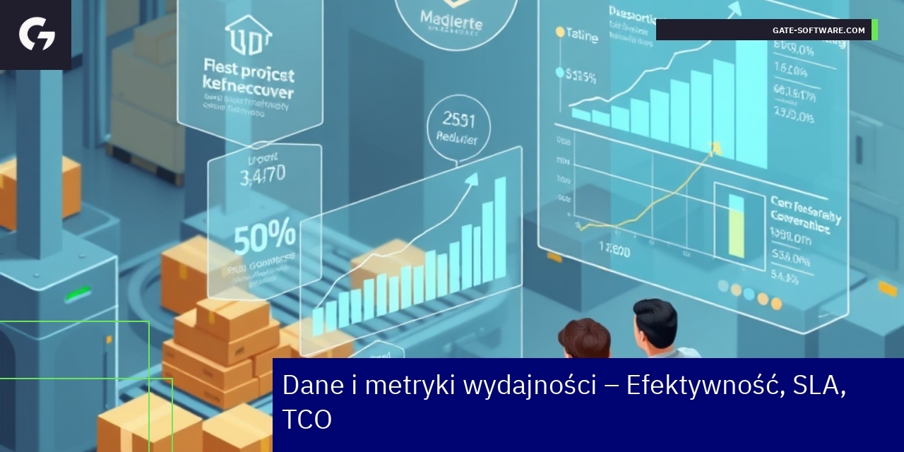 Schemat danych i metryk efektywności projektów