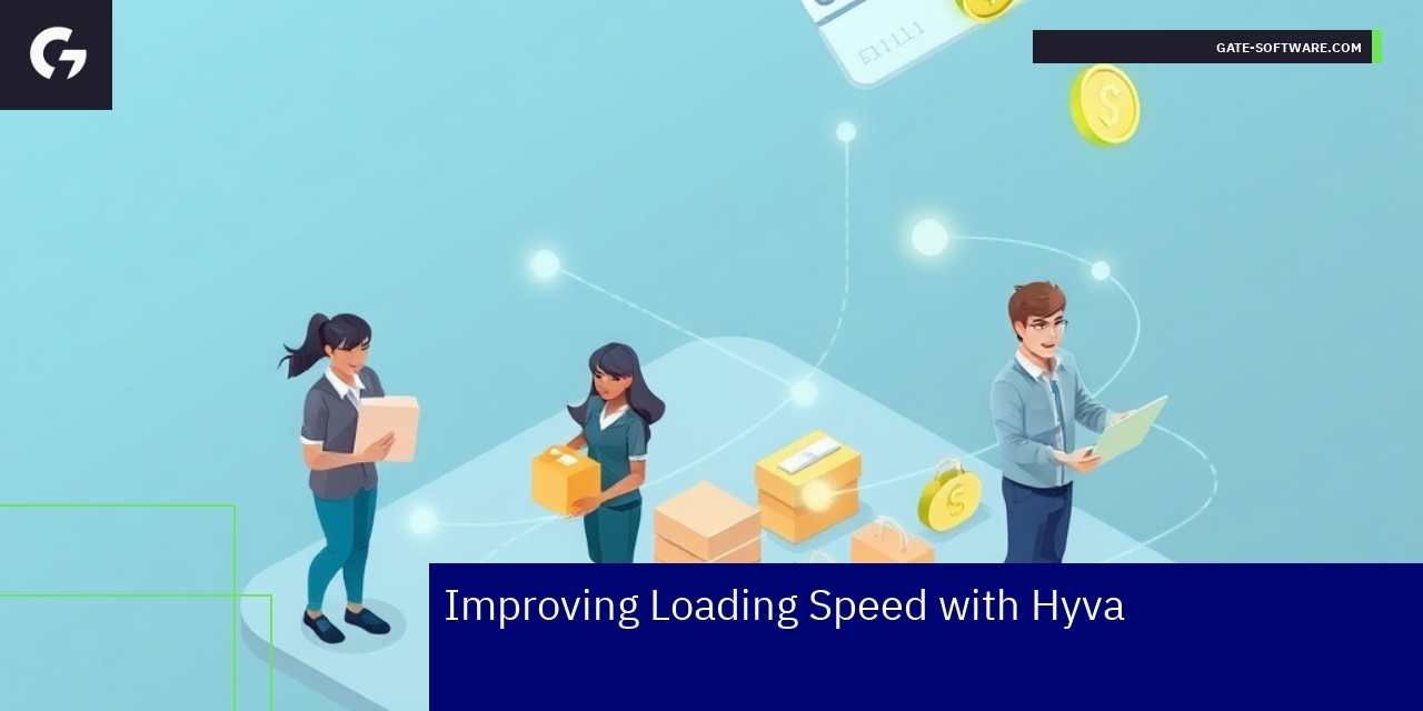 Diagram showing Hyva frontend speed optimization techniques