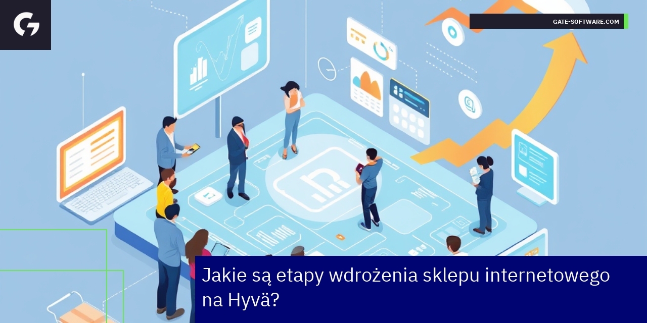 Etapy wdrożenia sklepu internetowego na Hyvä Schemat procesu wdrożenia sklepu internetowego Hyvä